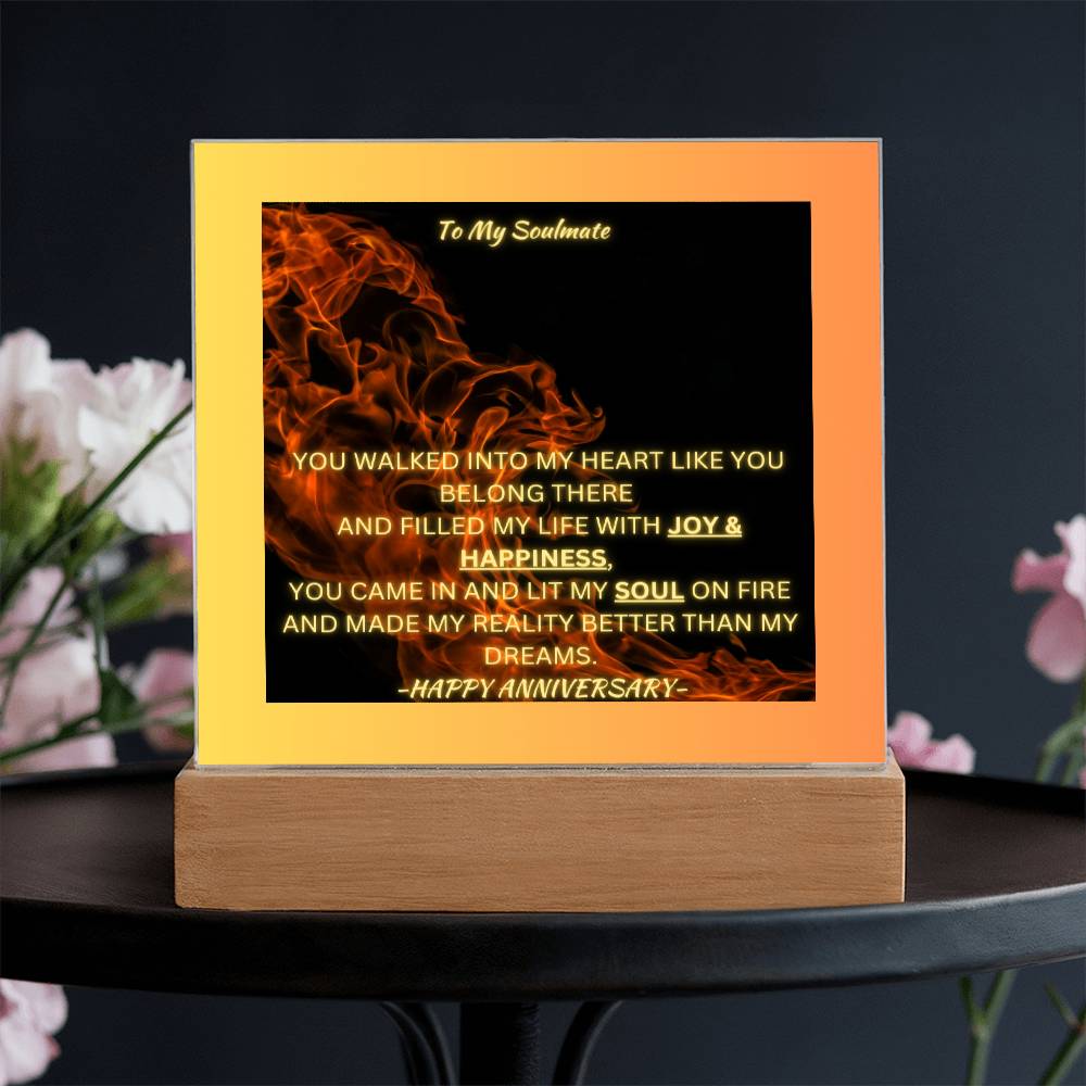 Anniversary |To My Soulmate | Soul on Fire