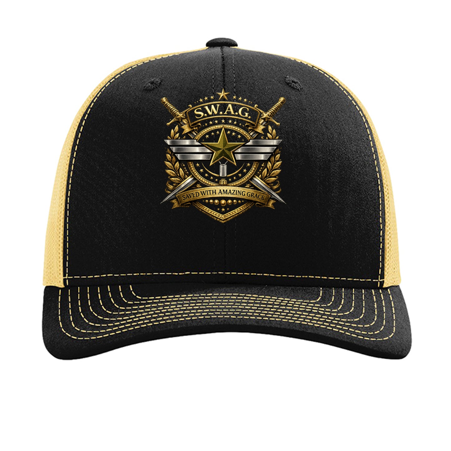 Black/ Vegas Gold - 112 - FRONT