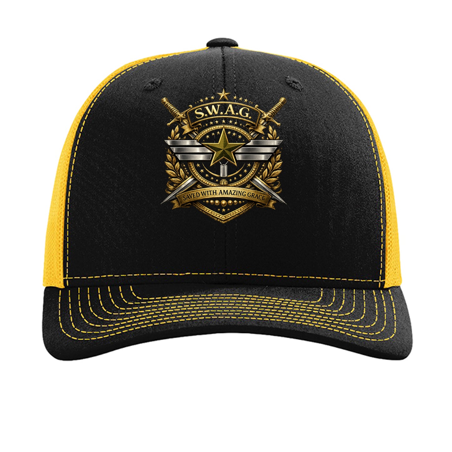 Black/ Gold - 112 - FRONT