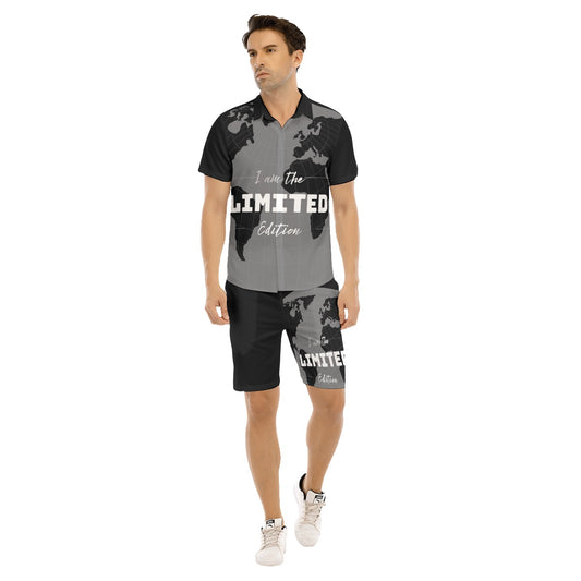 Limited Edition All-Over Print Men's Short Sleeve Shirt Set